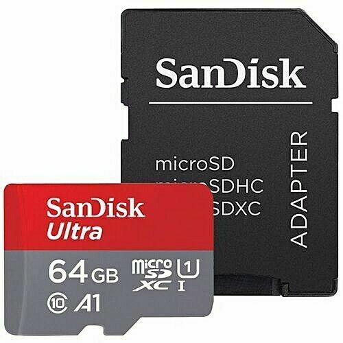 Genuine SanDisk 64GB Micro SD SDHC memory card class10 100 Mb/s Card Adapter