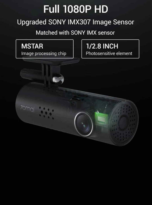 New Genuine XIAOMI 70MAI 1S Midrive D06 DashCam 1080P Night Vision WiFi Car DVR