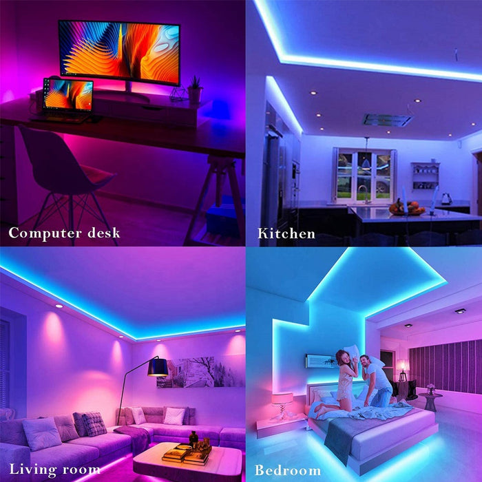 LED Strip Lights 15m with remote control 5050