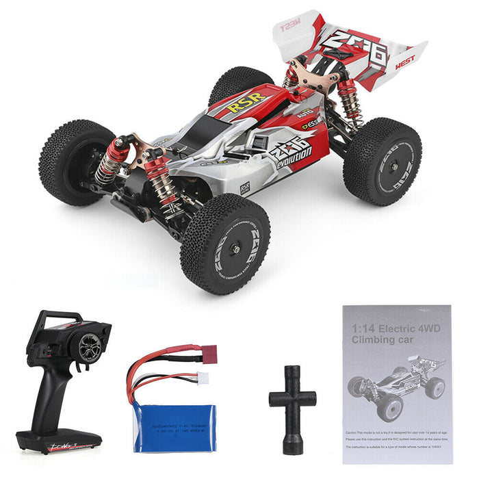 RC Car Wltoys 144001 high speed 60km/h GREEN